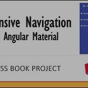Responsive Navigation With Angular Material Address Book Project