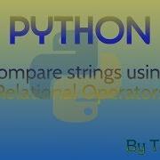String Comparison In Python