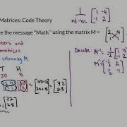Applications Of Matrices Encoding And Decoding Messages
