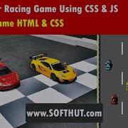 How To Create Car Racing Game Using CSS JS Design As HTML CSS SOFT HUT SOFTHUT