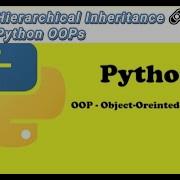 Hierarchical Inheritance In Python OOPs Concepts Explained With Example Python Tutorial