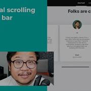 Horizontal Scrolling Progress Bar In Webflow Tutorial 2021
