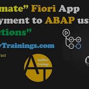 CI CD For Fiori App Automate Fiori App Deployment To ABAP System Git Actions FREE SIMPLE