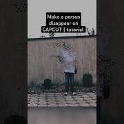 Make Yourself Disappear On CAPCUT