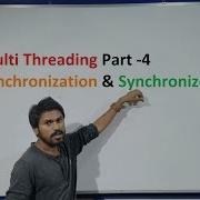 Multi Threading Part 4 Synchronization Synchronized Block