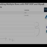Jquery Ajax Adding Multiple Rows With PHP OOP And Mysqli