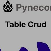 Pynecone Tutorial Table Crud Sqlite