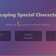 Regex Escaping Demystifying Special Characters For Beginners