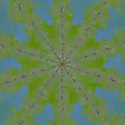 Colorful Fractal Animation In Java