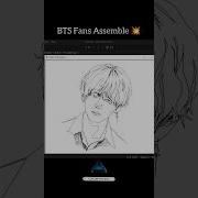BTS V Python Turtle Sketch Python