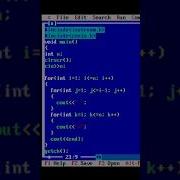 Rotated Inverted Pyramid Star Pattern Using C Star Pattern 6 Coding Starpatterns Pyramid