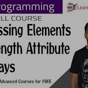Accessing Elements And Length Attribute In Arrays Lesson 53 Java Programming