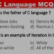 C Language MCQs C Mcq Questions And Answers