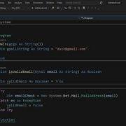 How To Validate An Email Address Using Visual Basic Simple
