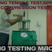 SPRING TESTING MACHINE