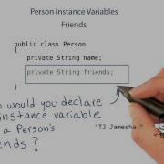 Friends Instance Variable Intro To Java Programming