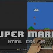 ASMR Programming SuperMario With HTML And Javascript No Talking