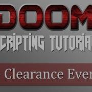 Учебник по скриптингу ZDoom ACS 11 События очистки помещения