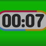 18 Second Countdown Timer With Beep At Every Second Greenscreen Copyright Free