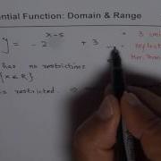 Domain And Range Of Transformed Exponential Function Test