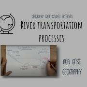 River Transportation Processes Geography GCSE