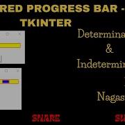 T 44 Progressbar In Colors In Tkinter
