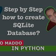 How To Create SQLite Database Programmatically In Python Program Language Learning In This Tutorial