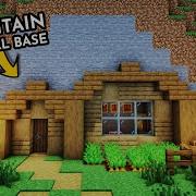 Minecraft How To Build A Simple MOUNTAIN BASE