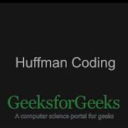 Кодирование Хаффмана GeeksforGeeks