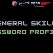Password Profiler Pico CTF 2026 Walkthrough General Skills