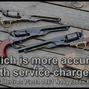 Which Is More Accurate With Service Charges Original Vs Uberti Vs Pietta 1861 Navy In Ransom Rest