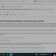 Probability Distributions 5 Binomial Distribution In Scipy