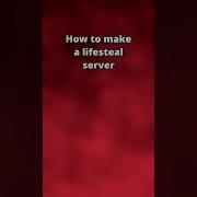 How To Make A LifeSteal SMP In 25 Seconds