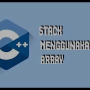 Stack Menggunakan Array Pemrograman C