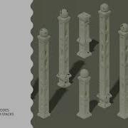 Blender Geometry Nodes Procedural Random Stack Generator