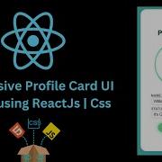 Responsive Profile Card On React Js Using Map Function On React Js React Website Tutorial