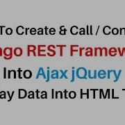 Json Data Populate Into HTML Table Using Django JQuery Ajax