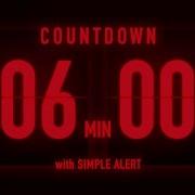 6 Minute Flip Clock Timer With Simple Alert