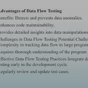 Data Flow Testing Use Testing
