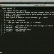 Sublime Text Git Commit And Deploying Jekyll To GitHub Pages