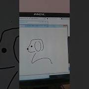 Dog Drawing Use To Python Programming