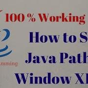 How To Set Java Path In Window XP 7 8 YouTube Hindi