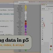 5 11 Drawing Data In P5 Js Visualising With Arrays