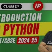 Class 11 IP Chapter 2 Introduction To Python Brief Overview Informatics Practices Code 065