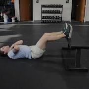 Feet Elevated Hamstring Bridge