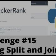 Hackerrank Python Challenge 15 String Split And Join