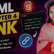 HTML Chapter 4 LINKS Full Tutorial HTML Links Anchor Tag