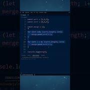 Merge Two Arrays In JavaScript Under 1 Minute Shorts JavaScript SimpliCode