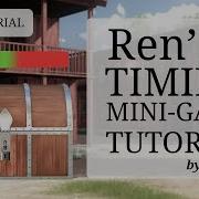 Ren Py Timing Tutorial FULL TUTORIAL
