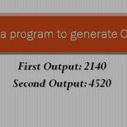 Java Program To Generate OTP